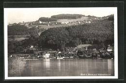 AK Walzenhausen, Blick Vom Rhein Auf Den Ort - Walzenhausen