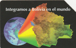 Bolivia, BO-ENT-0027A, Bs.50, Integramos A Bolivia En El Mundo, 2 Scans    Exp. : 31/12/98 - Bolivien