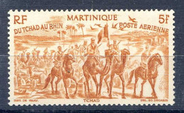 MARTINIQUE - PA 7 ** LUXE < TCHAD Au RHIN 1946 - CHAMEAUX  CHEVAUX - 1946 Tchad Au Rhin