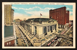 Grand Central Depot And Commodore  Hotel York City NON VIAGGIATA  CODICE C.3197 - Union Square