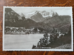 LUNGERN Mit Wetterhorngruppe Obwald Suisse - 1938 - Abbé Jérôme Criqui Saint-Jean Strasbourg (Bas-Rhin) - Lungern