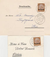 LUXEMBOURG  OCCUPATION ALLEMANDE  WW2 6 LETTRES - 1940-1944 Occupazione Tedesca