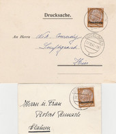 LUXEMBOURG  OCCUPATION ALLEMANDE  WW2 6 LETTRES - 1940-1944 German Occupation