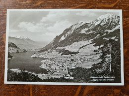 LUNGERN Mit Lungernsee, Schynberg Und Pilatus Obwald Suisse - 1937 - Abbé Jérôme Criqui Saint-Jean Strasbourg (Bas-Rhin) - Lungern