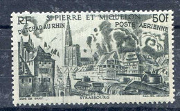 SAINT PIERRE Et MIQUELON - PA 17 * < TCHAD Au RHIN 1946 - CHAR  TANK - 1946 Tchad Au Rhin