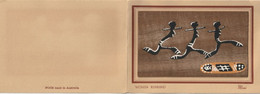 Australie (5532) Women Running  - Mimi - Greeting Card (double) On Balsa - Zonder Classificatie