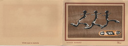 Australie (5532) Women Running  - Mimi - Greeting Card (double) On Balsa - Unclassified