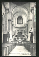 CPA Coulanges-la-Vineuse, Intérieur De L'Eglise - Coulanges La Vineuse