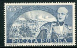 POLAND 1950 Bem Centenary MNH / **.  Michel 670 - Unused Stamps
