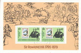 New Hebrides 1979 Rowland Hill M/s Used (53169A) - Hojas Y Bloques