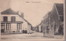 CPA Chéu ( Yonne ) - Route De Jaulges - Circulée 1914 - Chablis