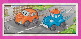 264424 /  Instruction Kinder Surprise - Car Automobile With Human Faces On The Road 7.9  X 3.4 Cm. - Istruzioni