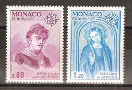 ⭐ Monaco - Yt N° 1003 à 1004 - Neuf Sans Charnière - 1974 ⭐ - Ongebruikt