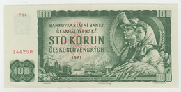 Czechoslovakia 100 Korun 1961 P-91e UNC - Checoslovaquia