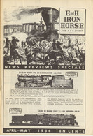 Catalogue E And H IRON HORSE 1964 April-May Digest Mantua PFM Akane - English