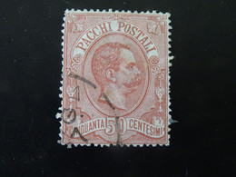 ITALIE ITALIA ITALY 1884 Colis Postaux - Paketmarken
