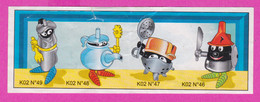 264448 /  Instruction Kinder Surprise - K02 N 46 - KITCHEN UTENSILS - SOLDIERS +K02 N 49+ K02 N 48+ K02 N 47 - Istruzioni