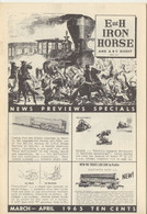 Catalogue E And H IRON HORSE 1965 March-April Digest Tenshodo GEM PFM - English