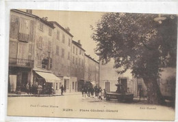 D 83. AUPS. PLACE GENERAL GERARD - Aups