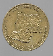 Euro Temporaire, Département De La Mayenne (mars 1997) - (1203) - Euro Delle Città