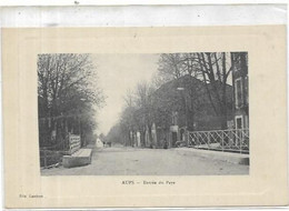 D 83. AUPS. ENTREE DU PAYS EN 1915. - Aups