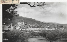 D 83. AUPS.VUE GENERALE EN 1954 - Aups