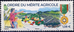 5475 ORDRE Du MERITE AGRICOLE  OBLITERE  ANNEE 2021 - Usati