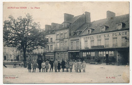 CPA - AUNAY-sur-ODON  (Calvados) - Place De La Liberté (Rive Droite) - Autres & Non Classés