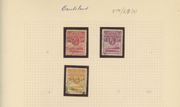 Used Stamps, Lot, BASUTOLAND, Divers, Miscellaneous From 1933 To 1966  (Lot 613) - 7 Scans - Other & Unclassified