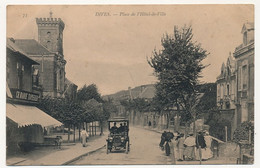 Delcampe - CPA - DIVES (Calvados) - Place De L'Hôtel-de-Ville - Dives