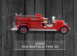 Buffalo Type 50 - Excelsior Fire Co Montville - 1932 - Lucky Die Cast - Autocarri