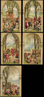 1918 SCHWEIZ SUISSE SWITZERLAND -  7½ C BUNDESFEIER 5 GZ - KOMPLETTER SATZ - UNGEBRAUCHT - - Ganzsachen