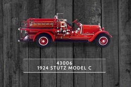 Stutz Model C - Ford Fire Co - 1924 - Lucky Die Cast - Camions