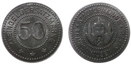 50 Pfennig ND (Germany - Frankenhausen) Notgeld - Iron - Other & Unclassified