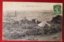 CPA Abîmée   -  Charleville  - Panorama - Charleville