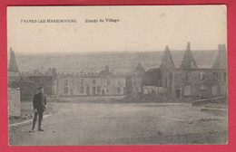 Frasnes-lez-Couvin 1914 - Entrée Du Village ... Destructions ( Voir Verso ) - Couvin