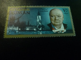 Sir Wiston Churchill (1865-1965) Homme D'état - 7.50r - Postage - Multicolore - Oblitéré - Année 1966 - - Sir Winston Churchill