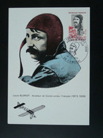 Carte Maximum Card Louis Bleriot Aviateur Aviation Pioneer Cambrai 59 Nord Ref 101367 - Aerei
