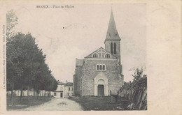 79 - Brioux Sur Boutonne (Deux-Sèvres) - Place De L'Eglise - Brioux Sur Boutonne