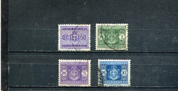 Italie 1945 Yt 47 50-52 - Postage Due