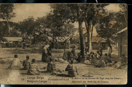 Carte Obl. N° 61. Vue: 79 - ELISABETHVILLE : L'oeuvre De La Goutte De Lait) Obl. ELISABETHVILLE 23/06/20 - Ganzsachen