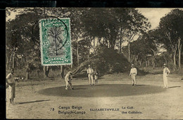 Carte Obl.  N° 61. Vue: 78 : ELISABETHVILLE : Le Golf - Obl. ELISABETHVILLE 1922 - Entiers Postaux