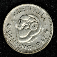 Australia 1946 Shilling Dot S - Shilling