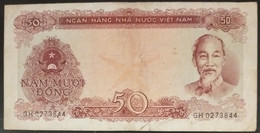 Viet Nam Vietnam 50 Dong VF Banknote Note 1976 - Pick # 84b - Vietnam
