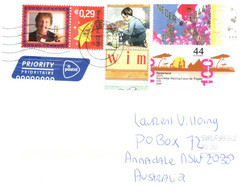 (TT 31) Netherlands - Posted To Australia (during COVID-19 Pandemic) 1 Covers (Controlled By Customs) - Covers & Documents