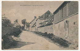 CPA - MONTIERS (Oise) - La Rue De Cambrai - Other & Unclassified