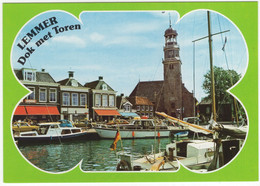 Lemmer - Dok Met Toren - (Friesland, Holland) - Jachten/Yachts - Lemmer