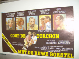 Affiche Poster Film - Coup De Torchon - Philippe Noiret, Eddy Mitchell, Stephane Audran, J. P. Marielle, Isabelle Hupert - Affiches