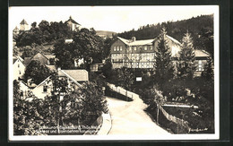 AK Elgersburg In Thür., Schloss Und Eisenbahnerholungsheim - Elgersburg
