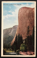 El Capitan Yosemite Valley California VIAGGIATA 1928 Francobollo Asportato CODICE C.3247 - Yosemite